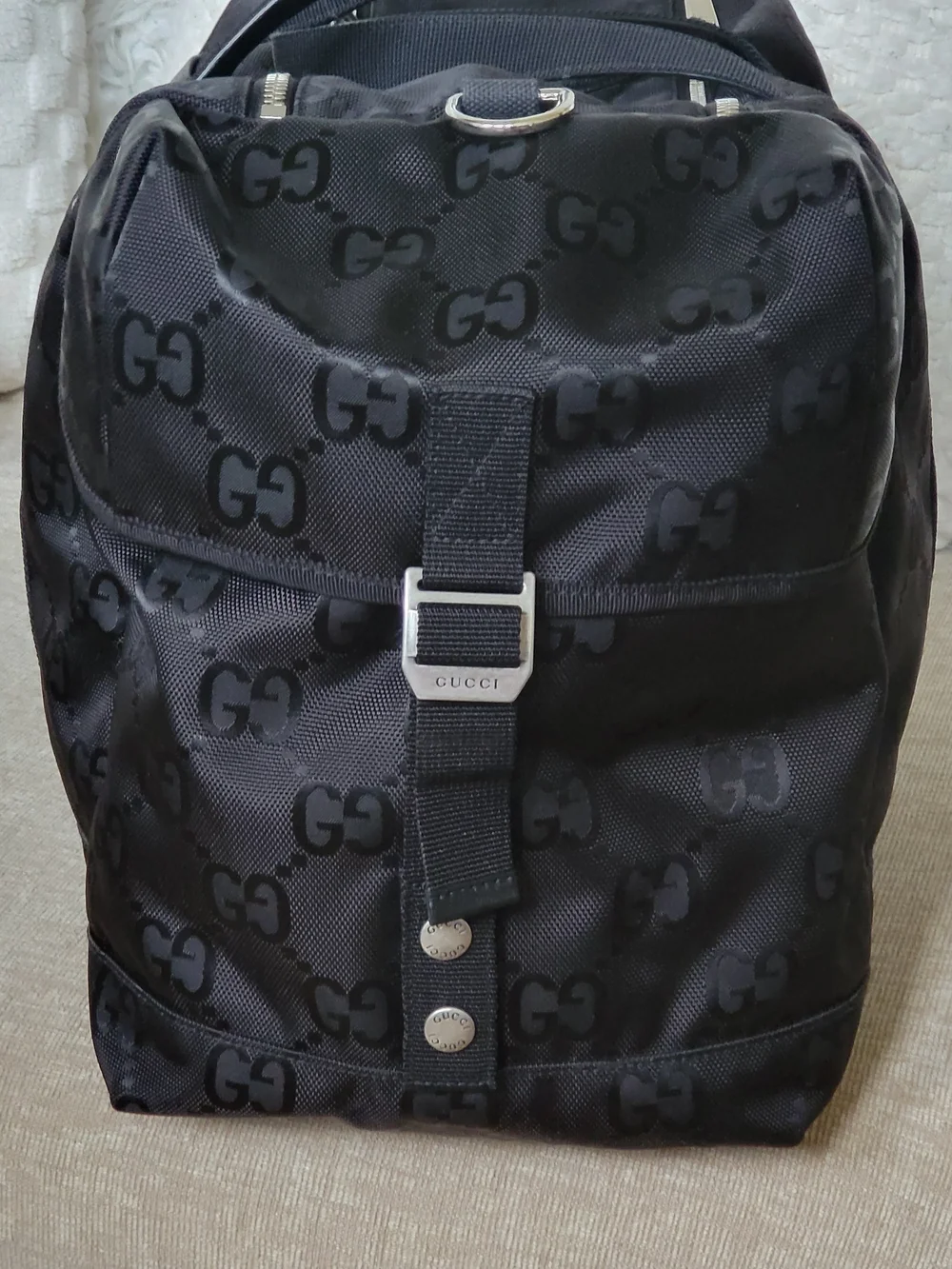 GUCCI Off The Grid Large Duffle Bag 50 GG Monogram.. Authentic w/COA.